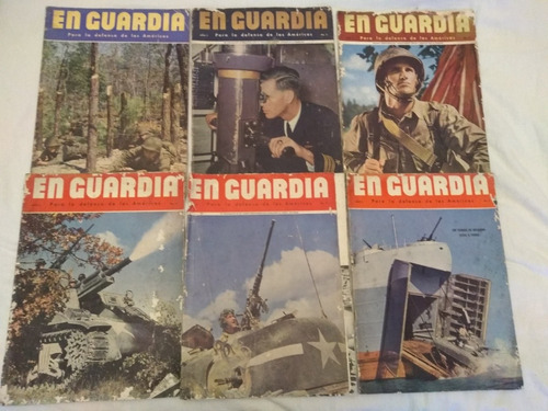 Revistas En Guardia Para Las Defensas De Las Américas Del 40