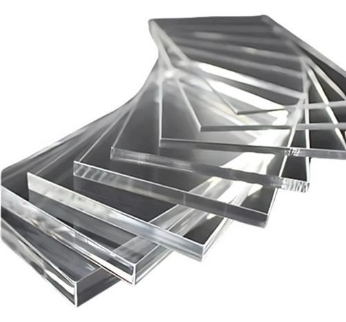 Placa De Acrilico Virgem Cast 40x40 10mm