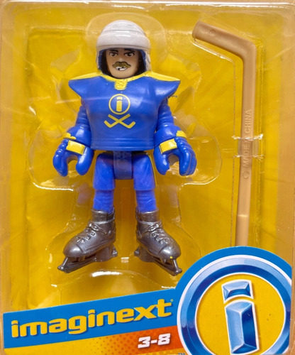 Imaginext Figura Basica Jugador De Hockey Fisher Price