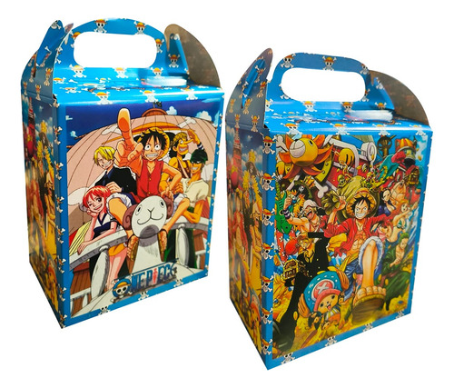 One Piece 30 Caja Dulcera Bolo Aguinaldo Cajita Fiesta!