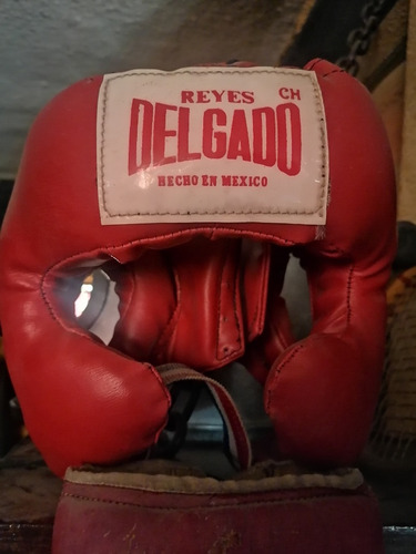 Protector De Cabeza Y Pómulos De Boxeo Vintage 