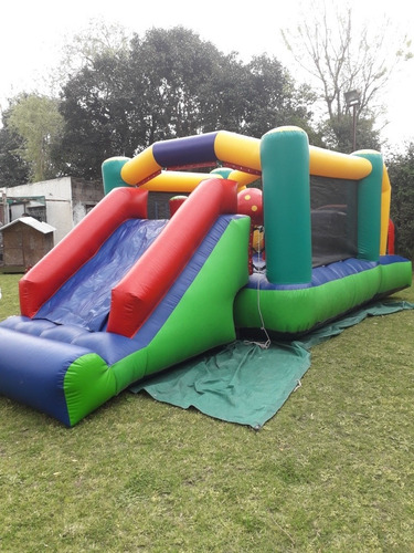 Imagen 2 de 5 de Alquiler De Castillo Inflable, Cama Elástica Algodón De Az..