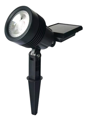 Pincho Farol Solar De Jardín Luz Led Blanca Fría Estaca 20lm