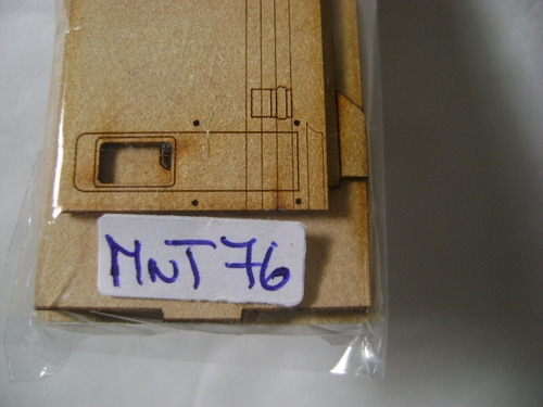 Imagen 10 de 10 de Nico Chancha Fiat Furgon Recaudad Kit Fibrofacil H0 (mnl 21)