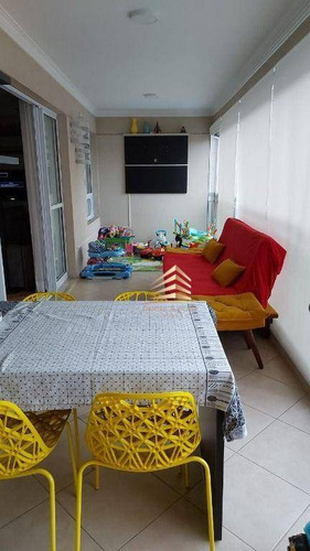 Apartamento No Centro, Condomínio Varandas, 124m², 3 Dormitórios, 1 Suíte, 2 Vagas, Avalia Permuta. - Ap1093
