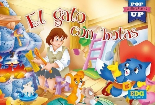 Libro Mini Clasicos Pop-up : El Gato Con Botas 