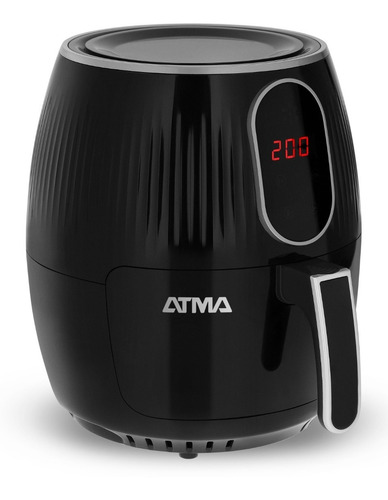 Imagen 2 de 6 de Freidora De Aire Sin Aceite Atma Fr3620 3,6l 1400w 200°
