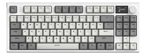 Teclado Mecânico Gamer Attack Shark Sem Fio Com Tela K86rgb