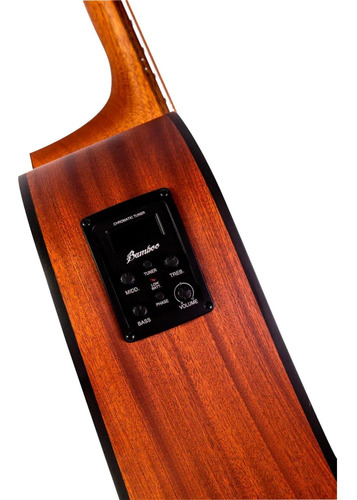 Guitarra Bamboo Ga-41-spruce-q Electroacustica Con Funda