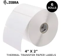 Comprar Rollo Etiquetas Directo Termico Core 1 Zebra 4 X2  (10x5cm)