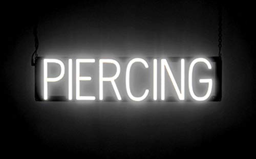 Spellbrite Piercing Letrero Led De Neón Para Empresas. Led U