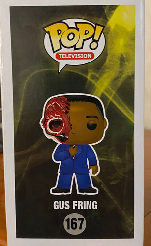 Funko Pop Gus Fring 167 -autografiado Por Giancarlo Esposito