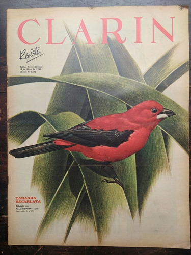 Revista Clarín 11/5/69 Apolo X Caloi