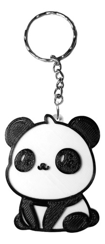 Llavero Oso Panda Ideal Souvenir Impresion 3d - X10 Unidades