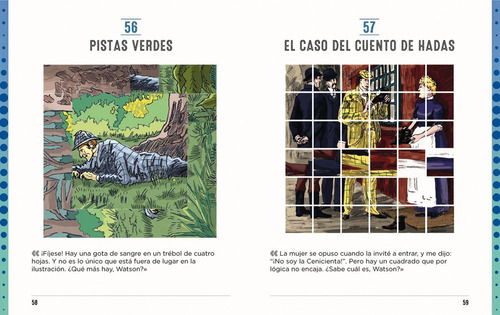 Sherlock Holmes: Enigmas Visuales - 100 DESAFIOS PARA ENTRENAR EL CEREBRO