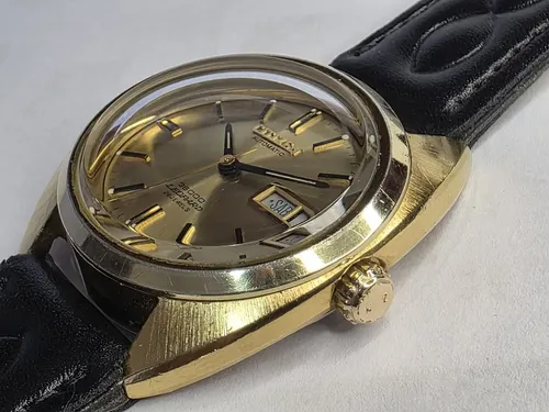 Citizen Leopard Antigo Hi Beat 36000 B/h Japan Raro Coleção