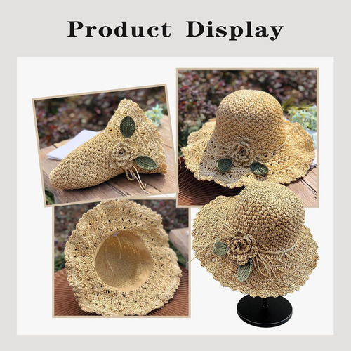 Sombreros De Paja For Mujer, Sombreros De Playa, Protección