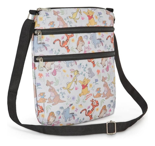 Bolso Bandolera Disney Winnie The Pooh Pasaporte De Viaje Y