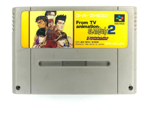 Slam Dunk 2 - Juego Original Para Super Nintendo Famicom