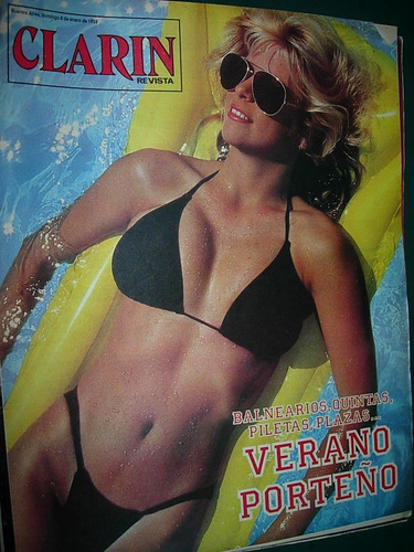 Revista Clarin 8/1/89 Baritu Salta Tc 2000 Verano Chistes