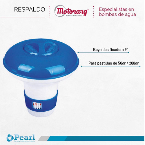 Boya Dosificadora Pearl Para Piscina 9