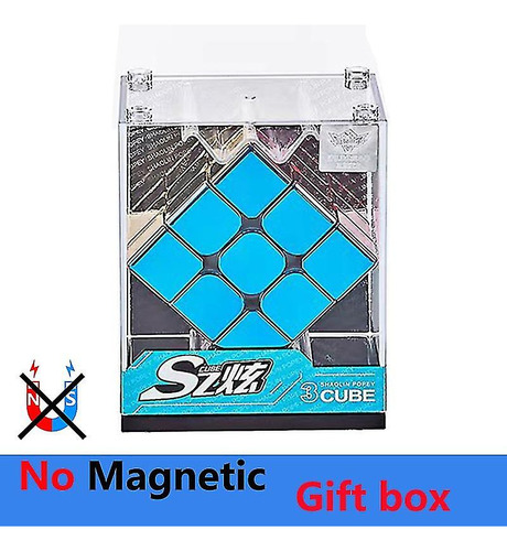 Cubo Rubik Cyclone Boys 3x3 No Magnético Metálico Profesiona