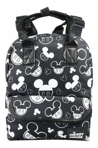 Mochila Mickey Mouse De 11  Con Doble Asa - 14531