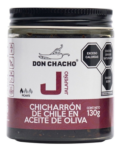 Chicharrón De Chile Jalapeño Don Chacho De 140 Gr