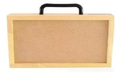 Metalófono 8 Teclas Cromado Caja Madera Tipo Maleta