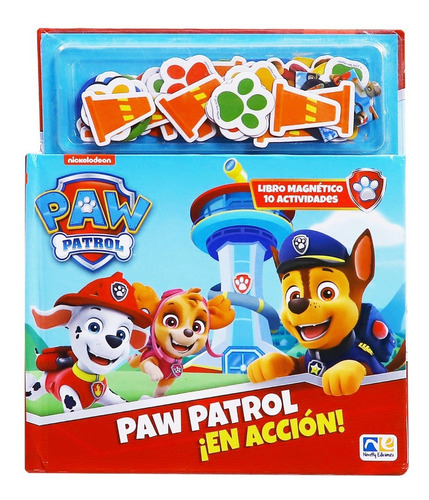 Mini Magnético Paw Patrol Kno-194, De Spin Master. 1 Editorial Paw Patrol, Tapa Dura En Español, 2019