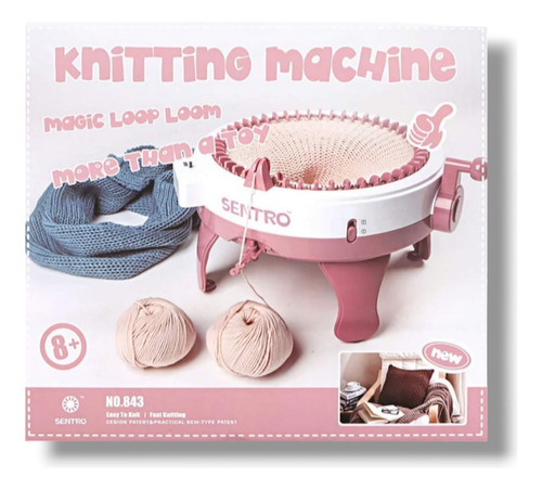 Máquina De Tejer Crochet Knitting Machine Sentro Original