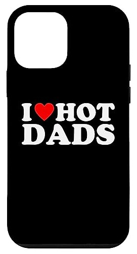 Funda Para iPhone 12 Mini I Love Hot Dads Plastico-02