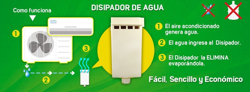 Disipador Agua Condensación Aire Acondicionado Split Bomba