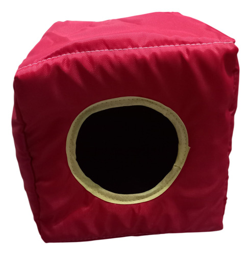 Casita Jaula Cobayo Erizo Huron Roedor Termica 20x20 Roj-ama