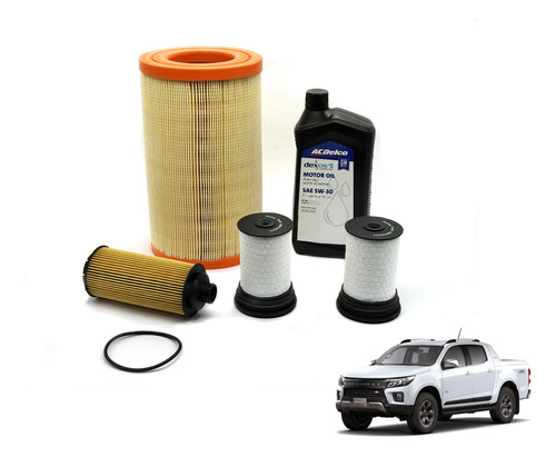 Kit Filtros Y Lubricantes Chevrolet S10 2.8 2012 --