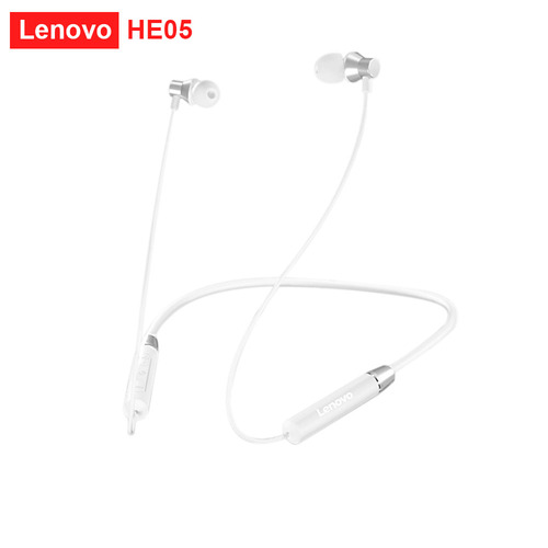 Imagen 2 de 3 de Audifonos Inalambricos Bluetooth Lenovo Deportivo He05