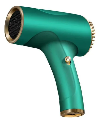 Secador De Pelo Inalámbrico Doméstico De Color Verde
