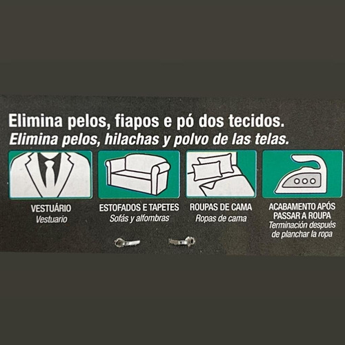 Imagem 3 de 7 de Escova Tira Pelos Roupas Sofá Carpetes Papa Bolinhas Tapetes