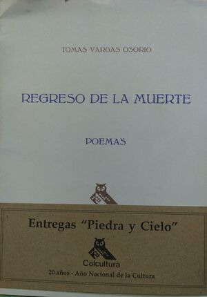 Libro Regreso De La Muerte Poemas