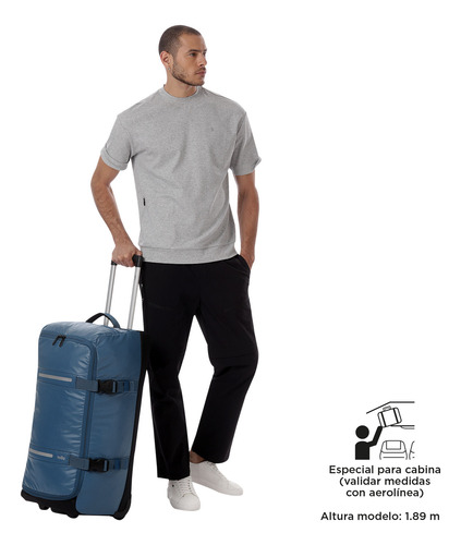Maleta De Viaje Mediana 23 Kg Green Code Totto