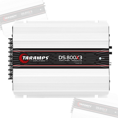 Módulo amplificador de potencia Taramps Ds 800x3 800w Rms 1 ohmio