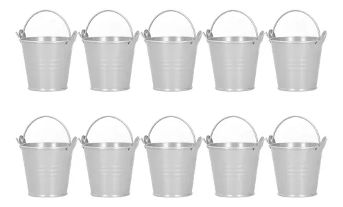Flower Pot 10pcs Mini Succulent Plant Small Metal