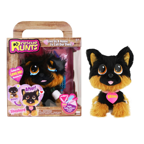 Perro De Peluche Shepherd Rescue Runts