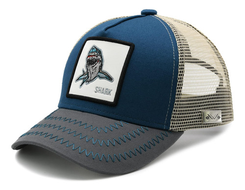 Waldeal Boys Shark Trucker Hat, Gorra De Béisbol De Malla Aj