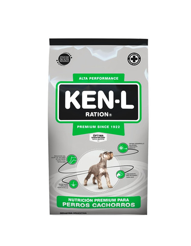 Imagen 1 de 1 de Ken-l Cachorros X 22 Kg + Envío Gratis A Todo El País