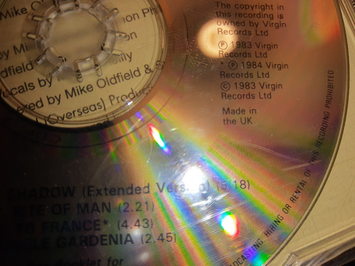 Mike Oldfield Moonlight Shadow Cd