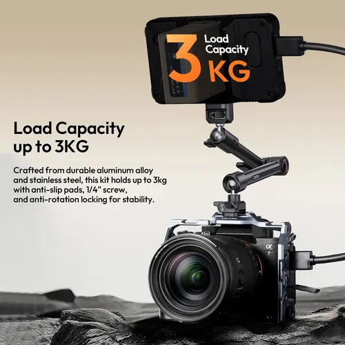 Suporte De Câmera Ulanzi T098 Magic Arm Clamp 360 | Parcelamento