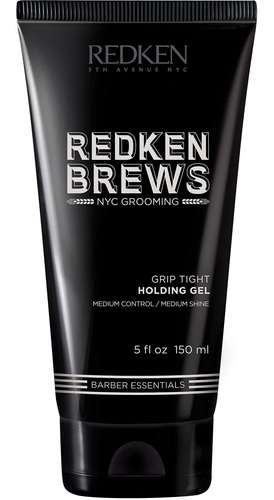 Redken Brews Gel De Sujecin Para Hombres, Soporte Medio, Bri