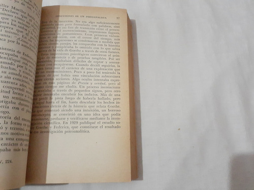 Imagen 4 de 6 de Confesiones De Un Psicoanalista Theodor Reik Paidos