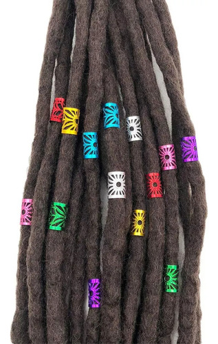 Accesorio Para El Cabello Con Trenzas Africanas Y Cuentas De